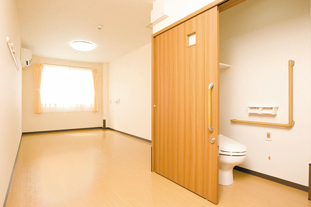 1部屋ずつ異なる居室で快適な生活