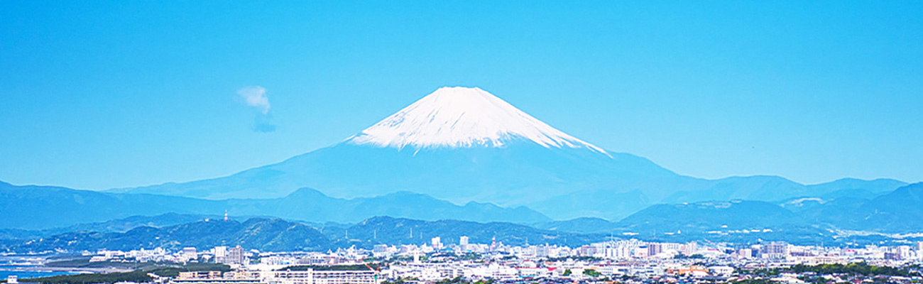 富士山の見える部屋で暮らす